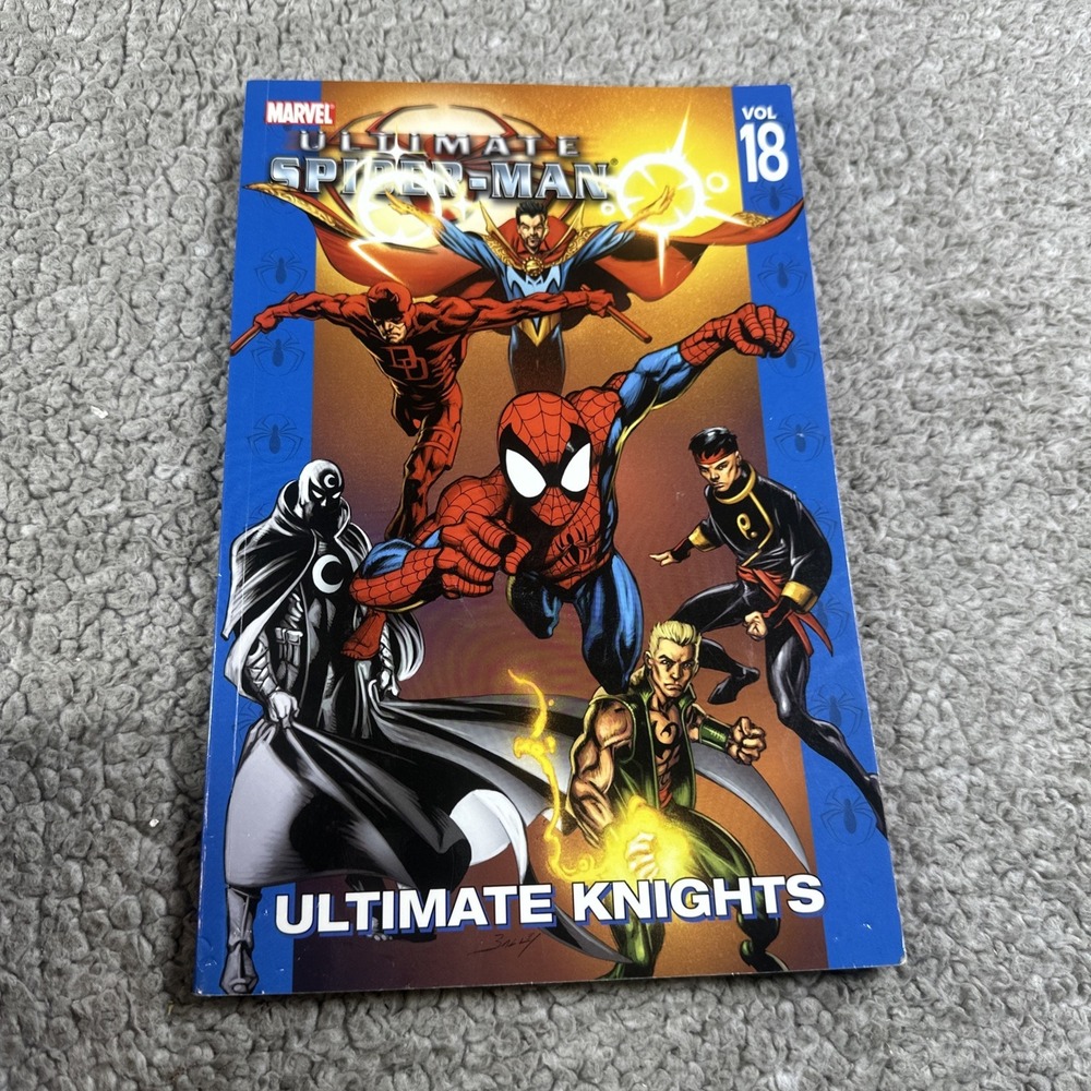 ULTIMATE SPIDER-MAN Vol 18 ULTIMATE KNIGHTS Marvel  TPB  *1